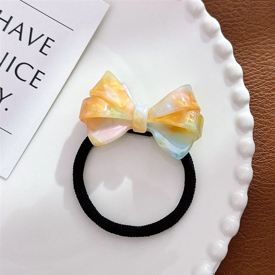 Elastic Bow Hair Tie factory Elastic Bow Hair Tie factory